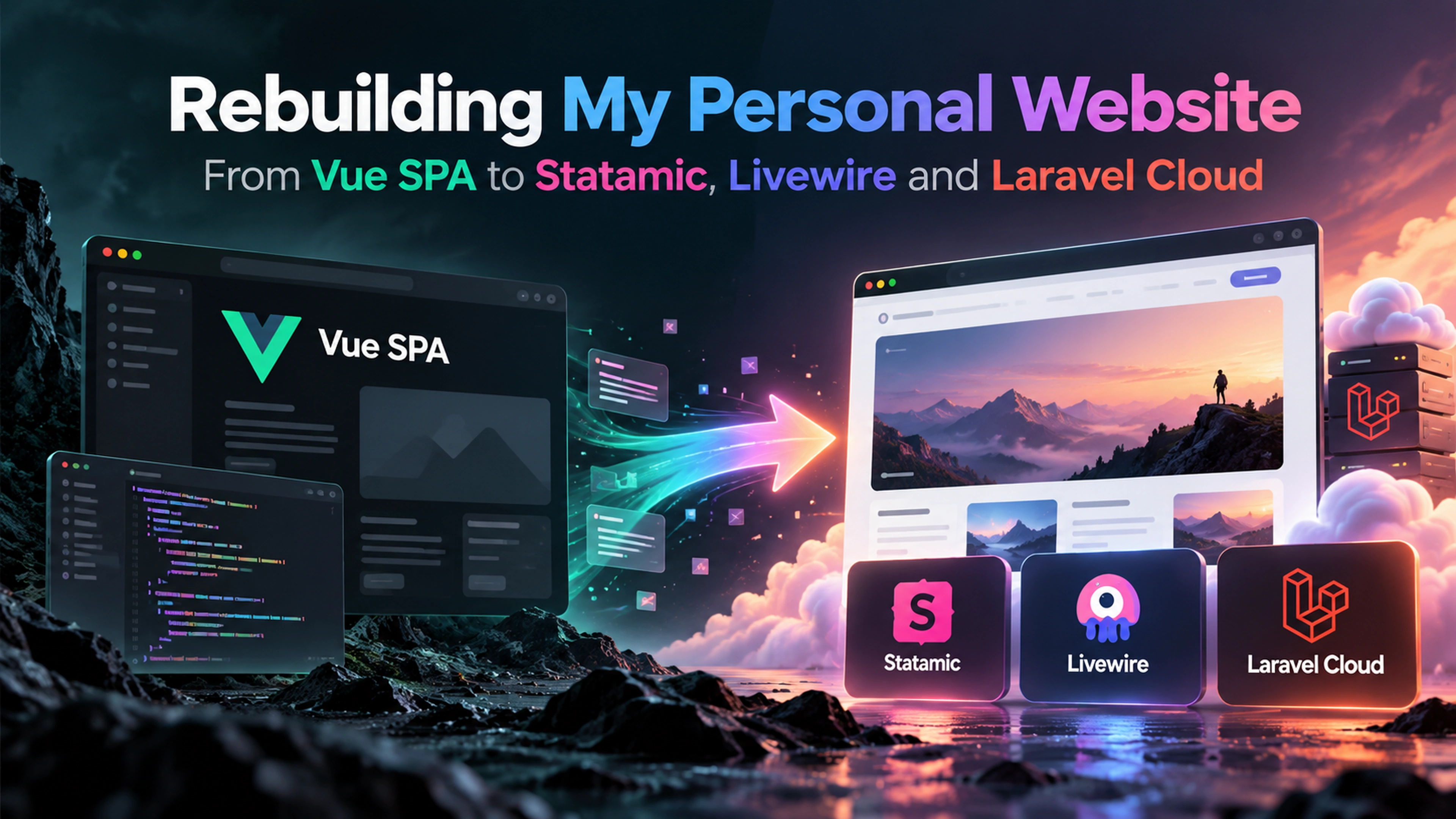 Rebuilding My Personal Website Cover Image