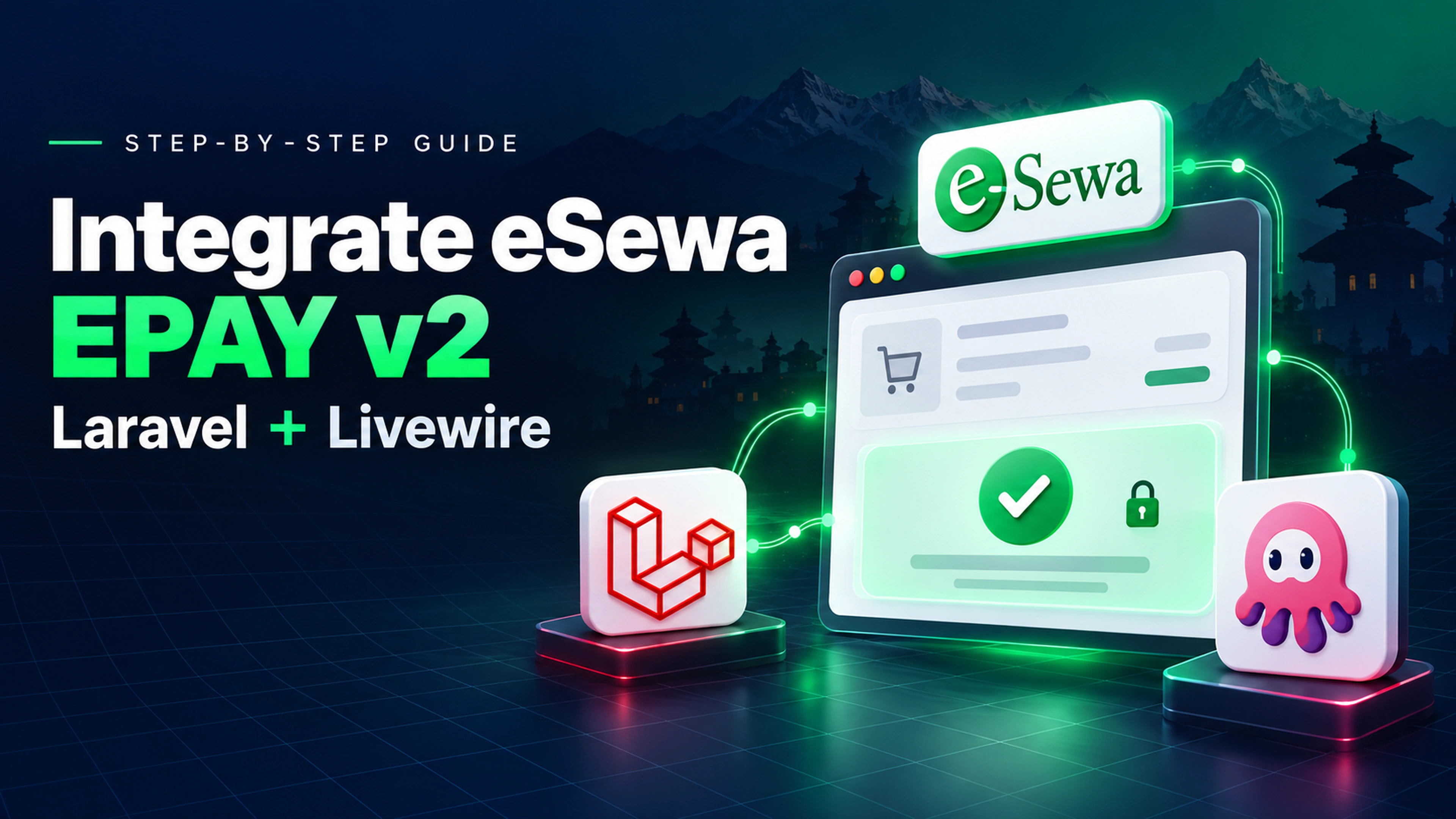 Step-by-Step Guide to Integrate eSewa EPAY v2 with Laravel and Livewire Thumbnail